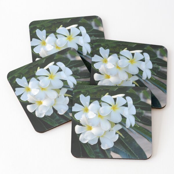 Item preview, Frangipani or Yellow and White Flower Barbados Spring    designed and sold by zwrr16.