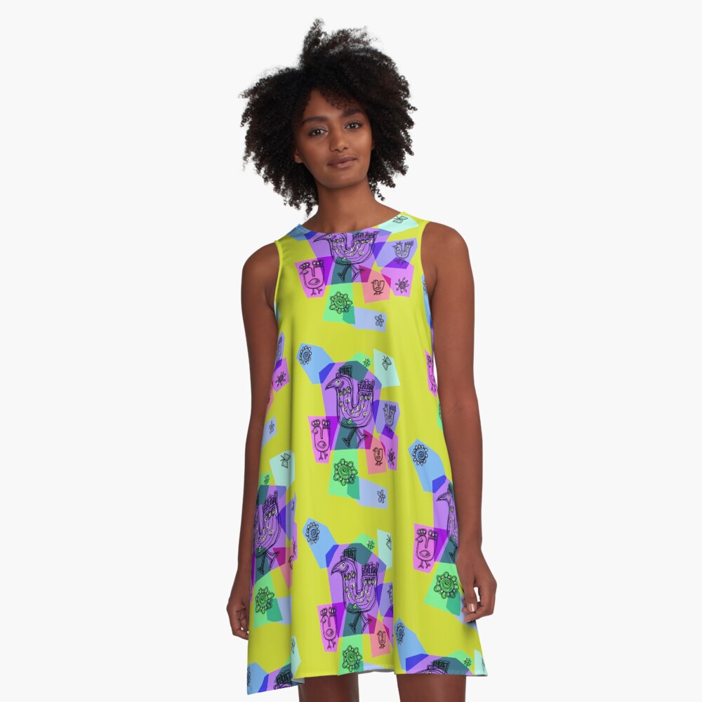 Item preview, A-Line Dress designed and sold by MunaZuberi.