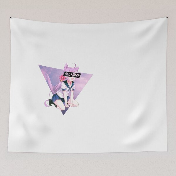 Item preview, CAT GIRL NEKO - SAD JAPANESE ANIME AESTHETIC designed and sold by PoserBoy.