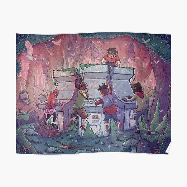 "Hardcore LadyTypes An Ode to Lumberjanes" Poster for Sale by