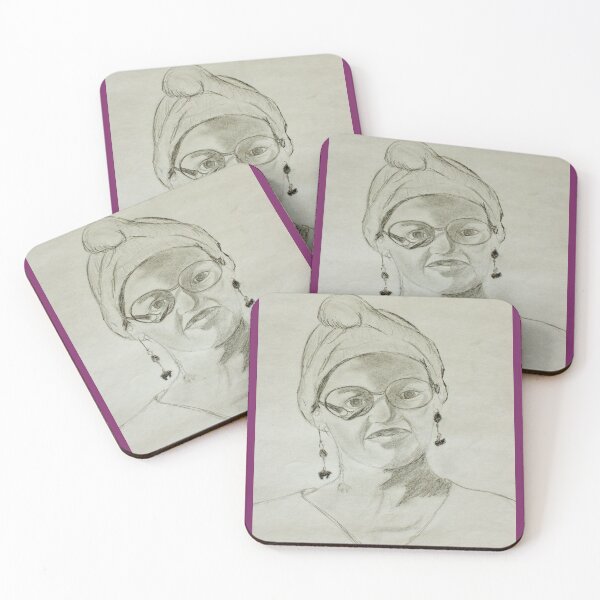 Item preview, Woman in headwrap designed and sold by Estelle Bajou.