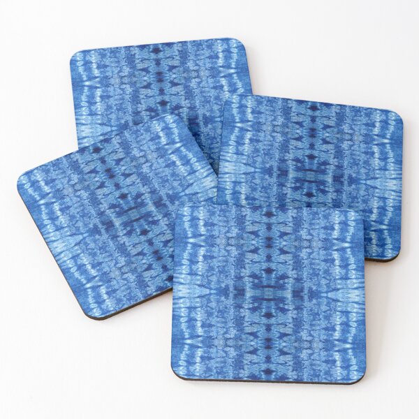 Item preview,  Indigo Blue Ripples Tie Dye Pattern designed and sold by creativinchi.