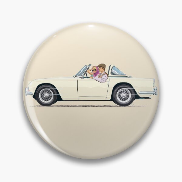 Item preview, Ivory coloured TR4 with optional 'Surrey Top' & wire wheels designed and sold by Bigs66.