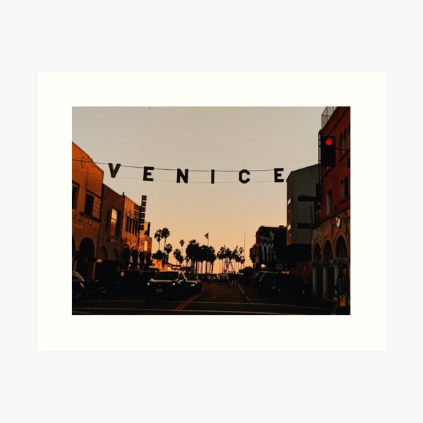 Item preview, Venice Beach Sign designed and sold by 2ZANY.