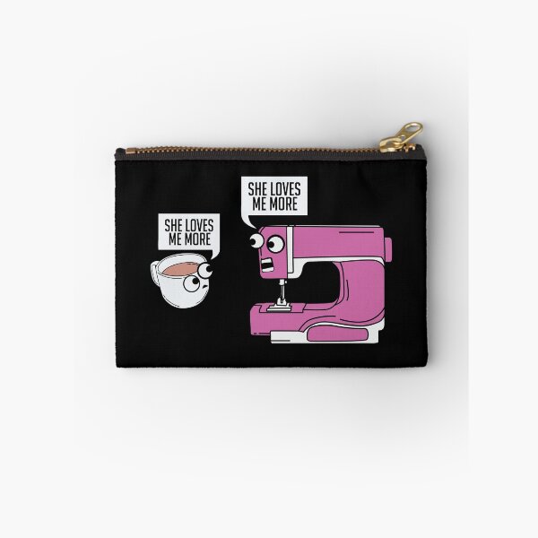 Item preview, Sewing And Coffee She Loves Me More designed and sold by Betsytiptoe.