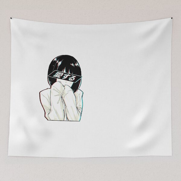 Item preview, LOVE (JP) - SAD JAPANESE ANIME AESTHETIC designed and sold by PoserBoy.