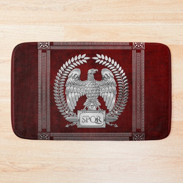Item preview, Roman Empire - Silver Imperial Eagle over Red Velvet designed and sold by Serge Averbukh Art Studio.