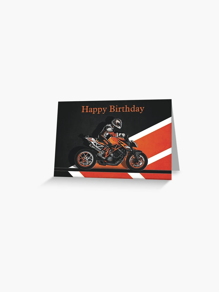 Special Birthday Card For Men - Vintage Sports Car Greeting - Classic Motor - Male Happy Bday Best Wishes All Ages - Unique Unusual Cool Vector Art