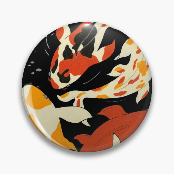 Item preview, Koi in Black Water designed and sold by Amanda Laurel Atkins.