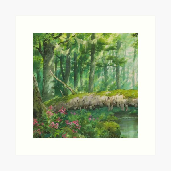 Item preview, Anime Magical Forest designed and sold by layar5.