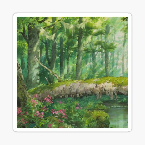 Artikel-Vorschau von Anime Magical Forest, designt und verkauft von layar5.