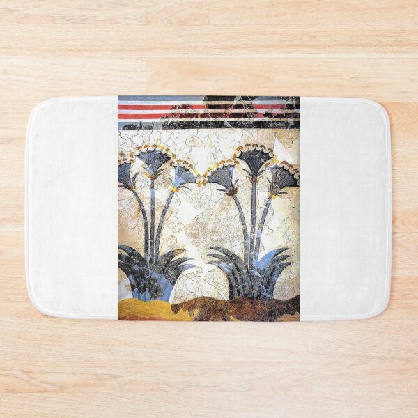 Item preview, Minoan Sea Daffodils "Lilies" Fresco designed and sold by W. Sheppard Baird.