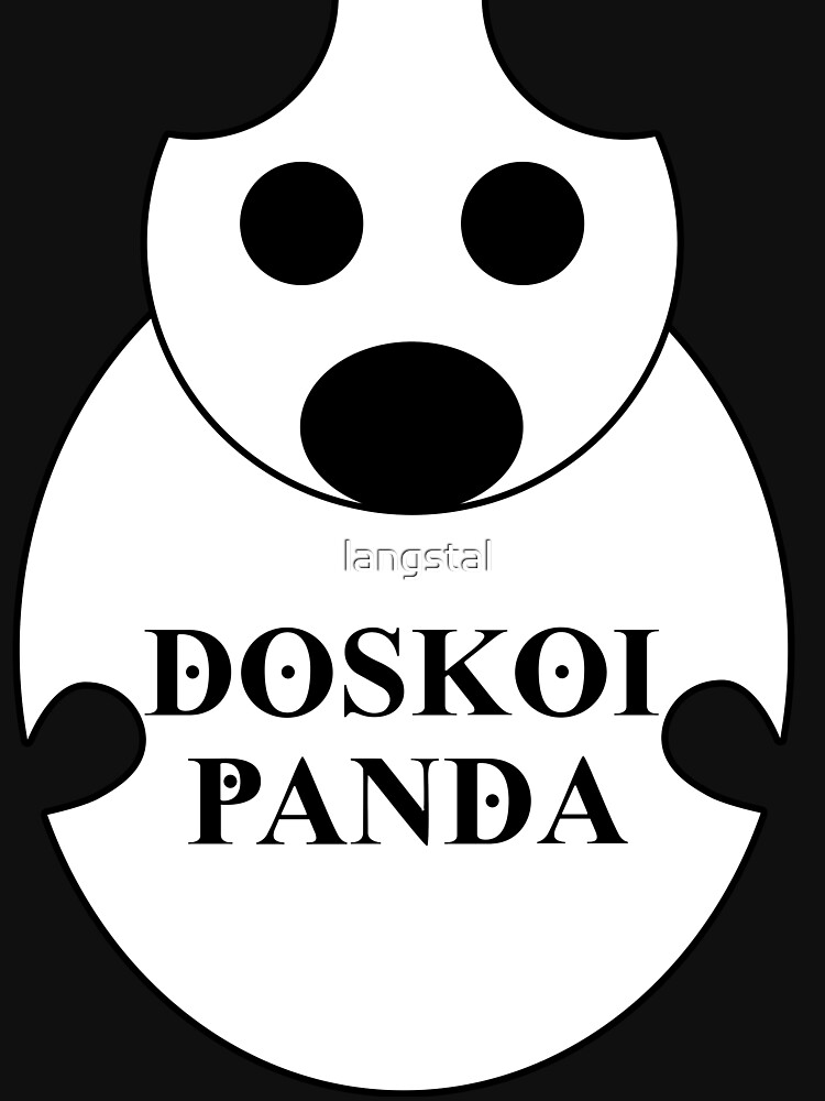 doskoi panda shirt