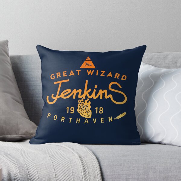 THE GREAT WIZARD Throw Pillow