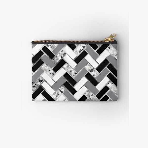 Item preview, Shuffled Marble Herringbone designed and sold by fancyashell.