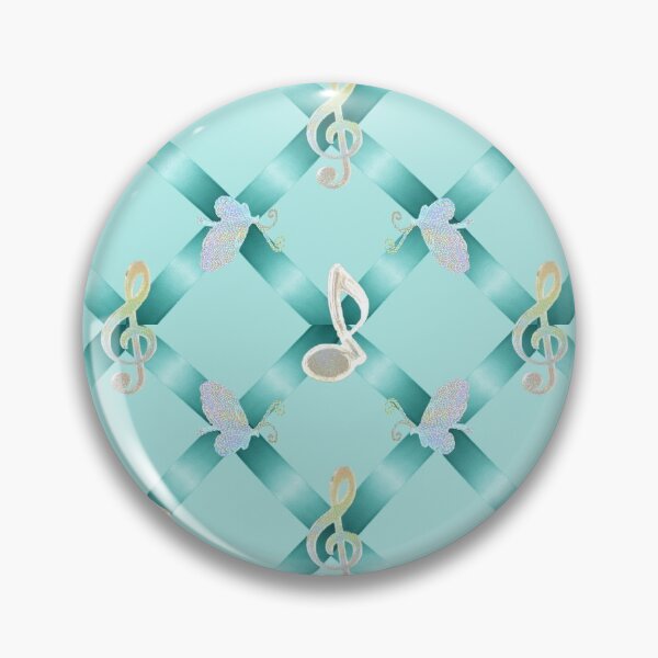 Item preview, Musical ribbons Aqua designed and sold by LanDiMonk.