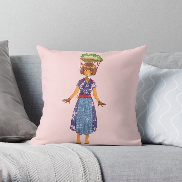 Daisy Mae ACNH! Throw Pillow