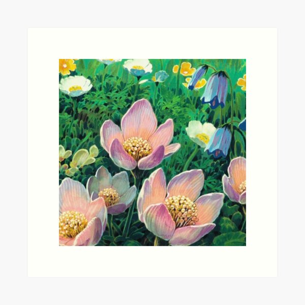 Item preview, Anime Flowers Scenery designed and sold by layar5.