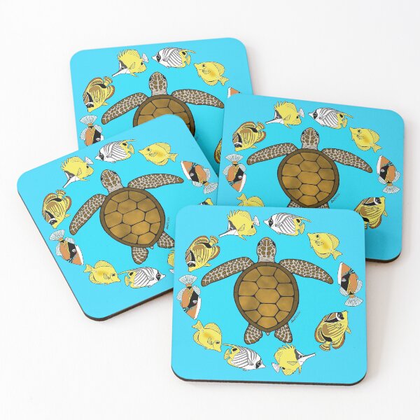 Item preview, Sea Turtle and Fish designed and sold by sharkbait83.