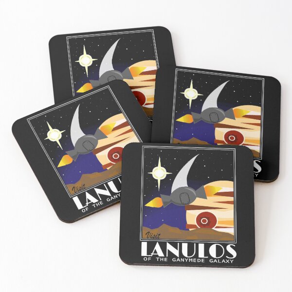 Item preview, Lanulos Travel Poster designed and sold by MichelleTera.