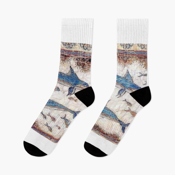 Item preview, Minoan Dolphins Fresco designed and sold by W. Sheppard Baird.