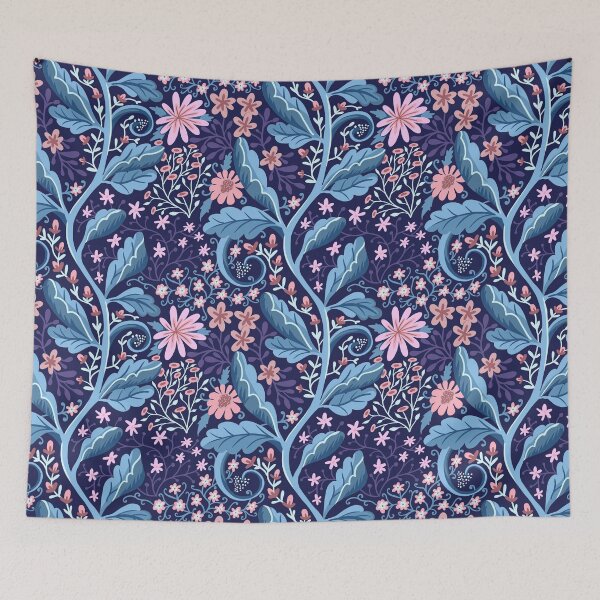 Item preview, Art Nouveau Inspired Floral Climber designed and sold by creativinchi.
