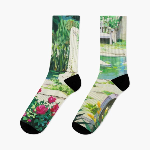Item preview, Anime Flowers Landscape designed and sold by layar5.