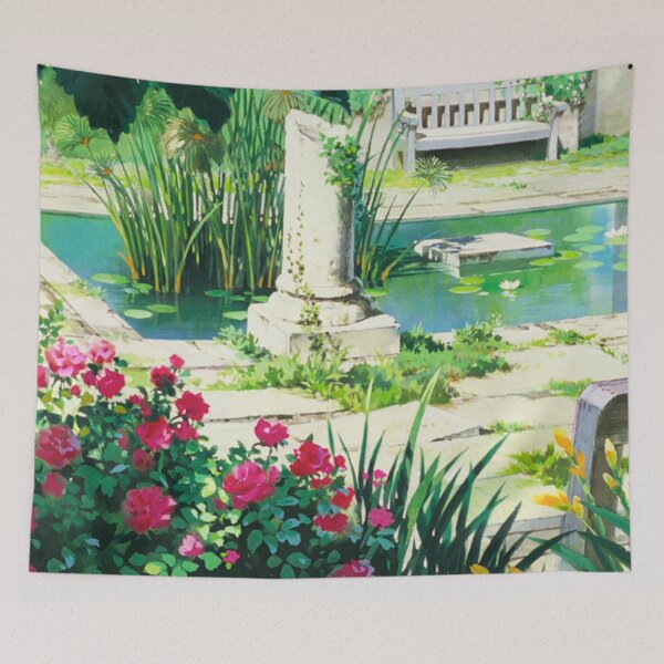 Item preview, Anime Flowers Landscape designed and sold by layar5.