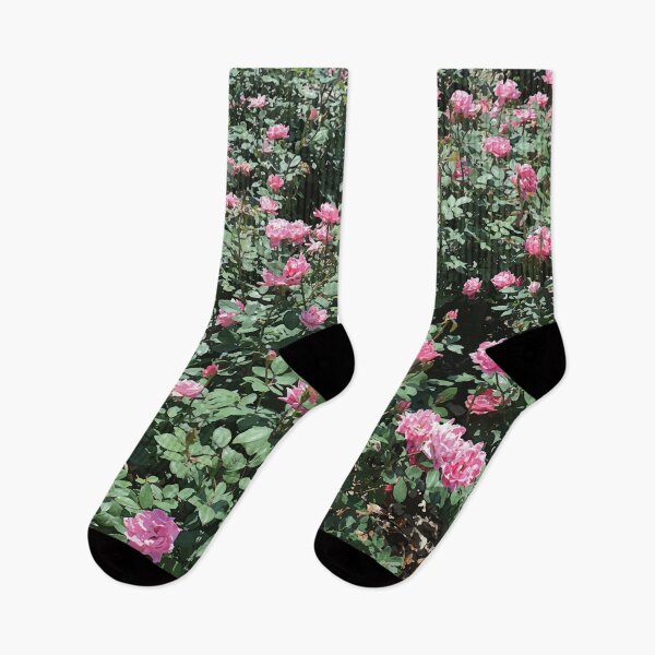 Item preview, Pink Mini Roses and Eucalyptus Mint Green Leaves designed and sold by StudioBlack.