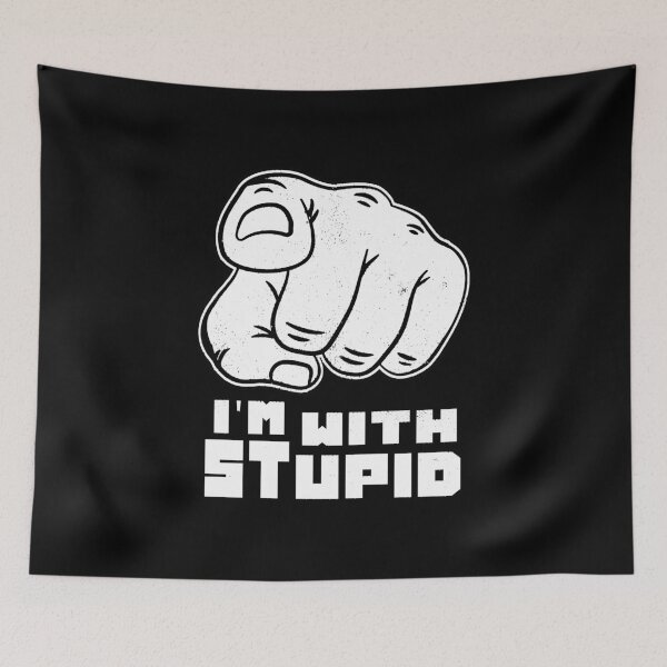 Item preview, I'm With Stupid designed and sold by KoolMoDee.