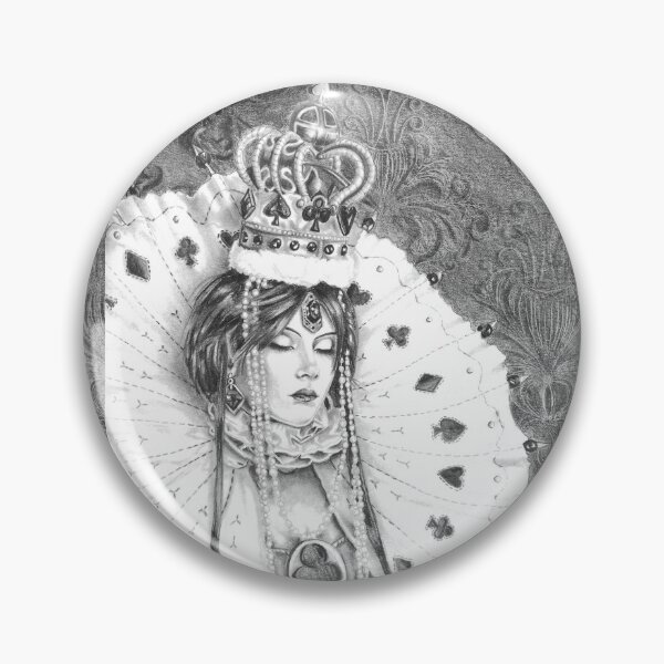 Item preview, White Queen Alice in Wonderland Through the Looking Glass  designed and sold by Deanna Davoli.