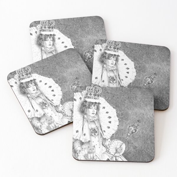 Item preview, White Queen Alice in Wonderland Through the Looking Glass  designed and sold by Deanna Davoli.