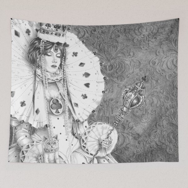Item preview, White Queen Alice in Wonderland Through the Looking Glass  designed and sold by Deanna Davoli.