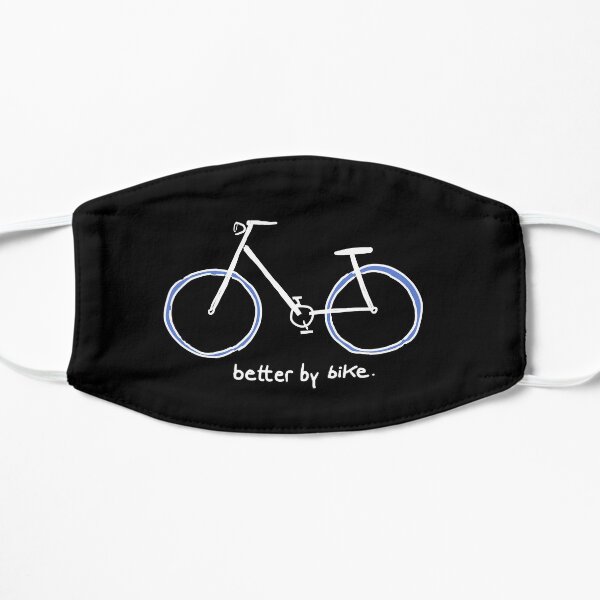better by bike - besser mit dem Rad Flache Maske