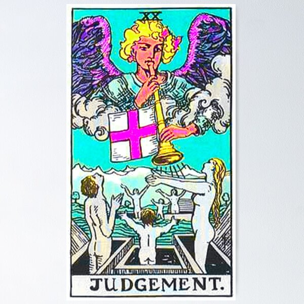 Item preview, Judgement Tarot TWISTED designed and sold by Phantastique Boutique.