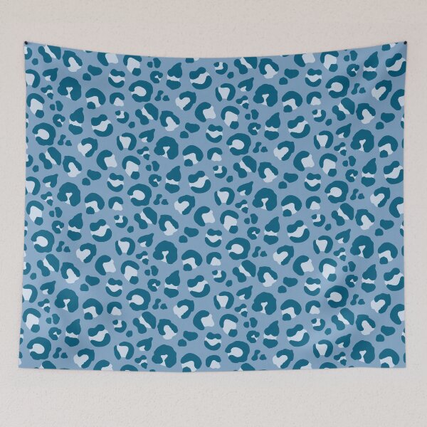 Item preview, Leopard Print - Blue designed and sold by fancyashell.