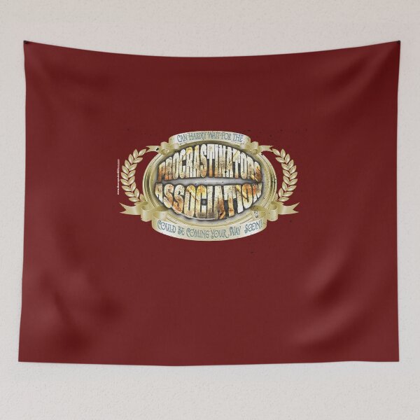 Item preview, Funny - Procrastinators Association designed and sold by AJCdotcom.