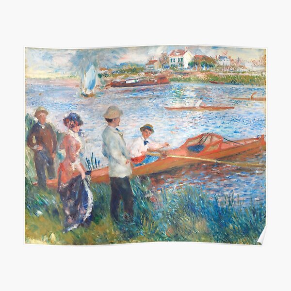 1841 - 1919). Oil on canvas (1879). Poster