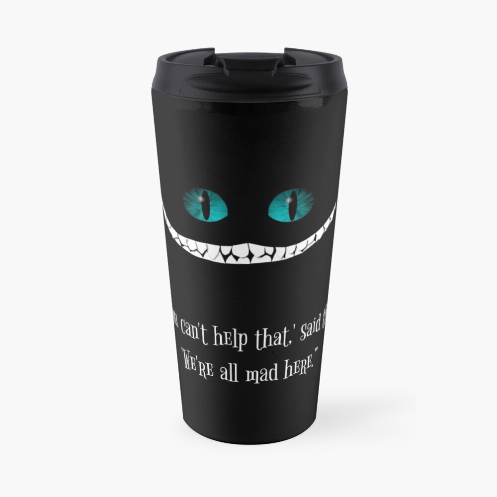 Cheshire Cat Travel Coffee Mug