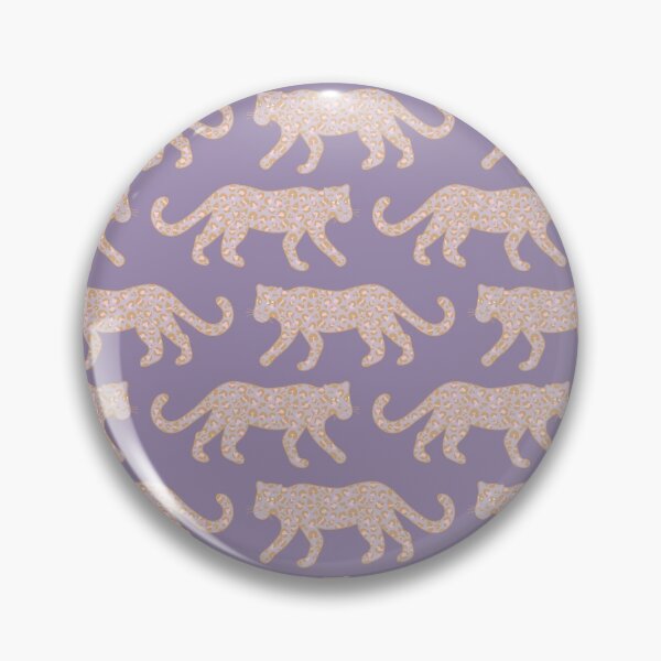 Item preview, Desfile de leopardo - Blush on Lavender designed and sold by fancyashell.