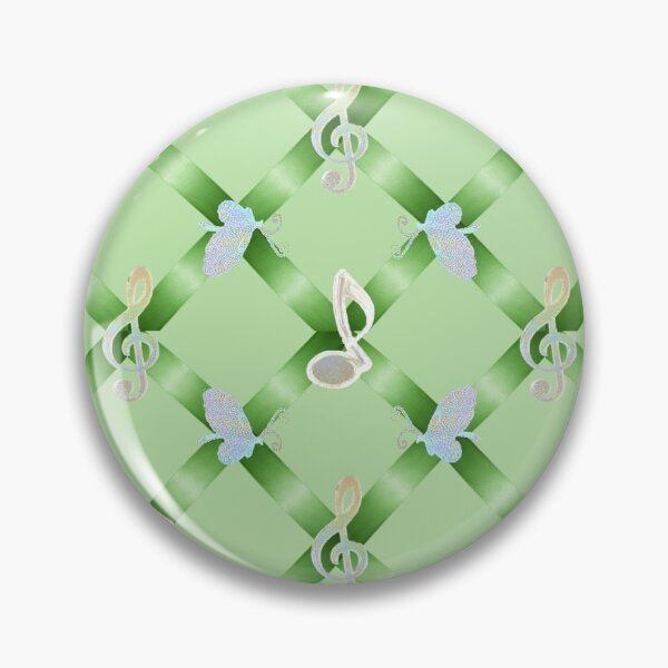 Item preview, Musical ribbons Green designed and sold by LanDiMonk.