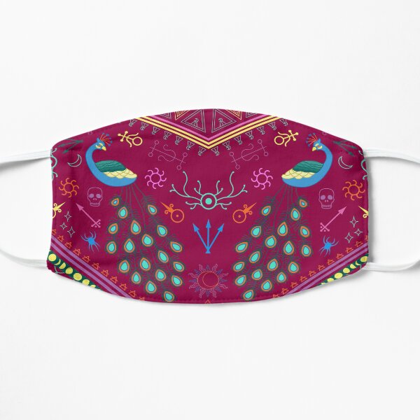 Mollymauk Tealeaf Inspired Print Flache Maske