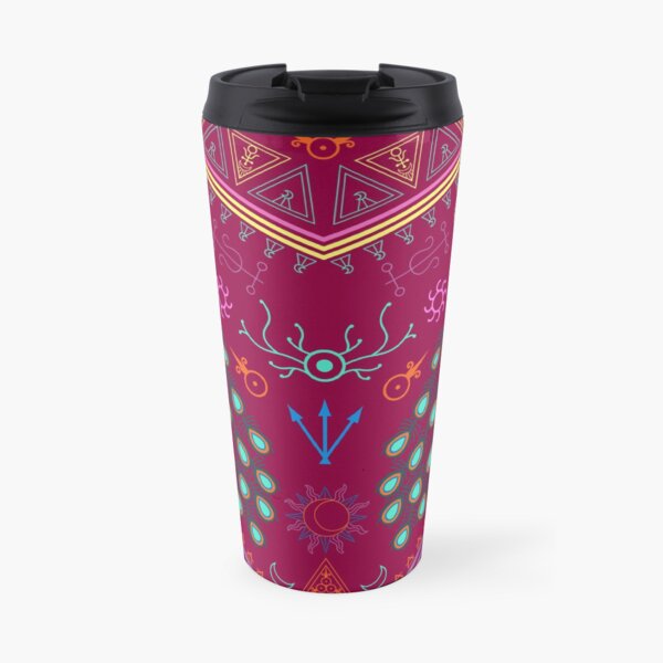 Estampado inspirado en Mollymauk Tealeaf Taza de viaje