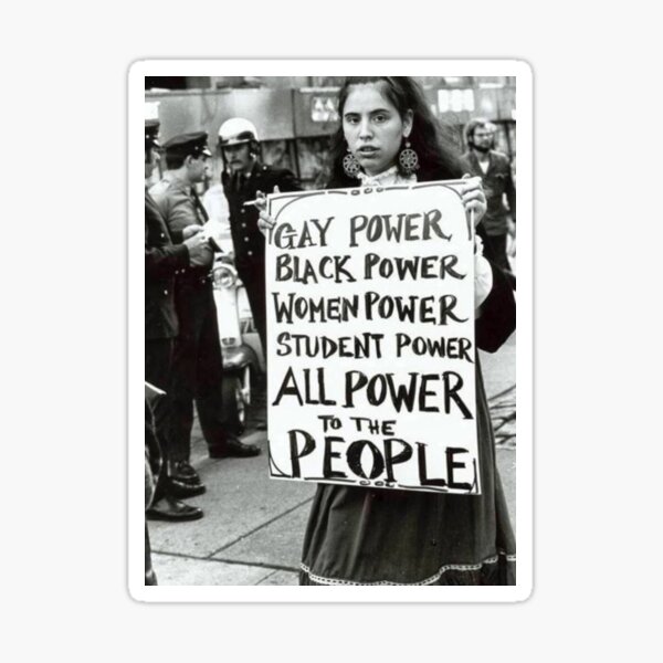 All Power To The People! Sticker