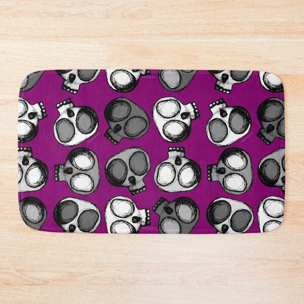 Item preview, Skully [B&WSmall] Grape designed and sold by HannahRBrown.