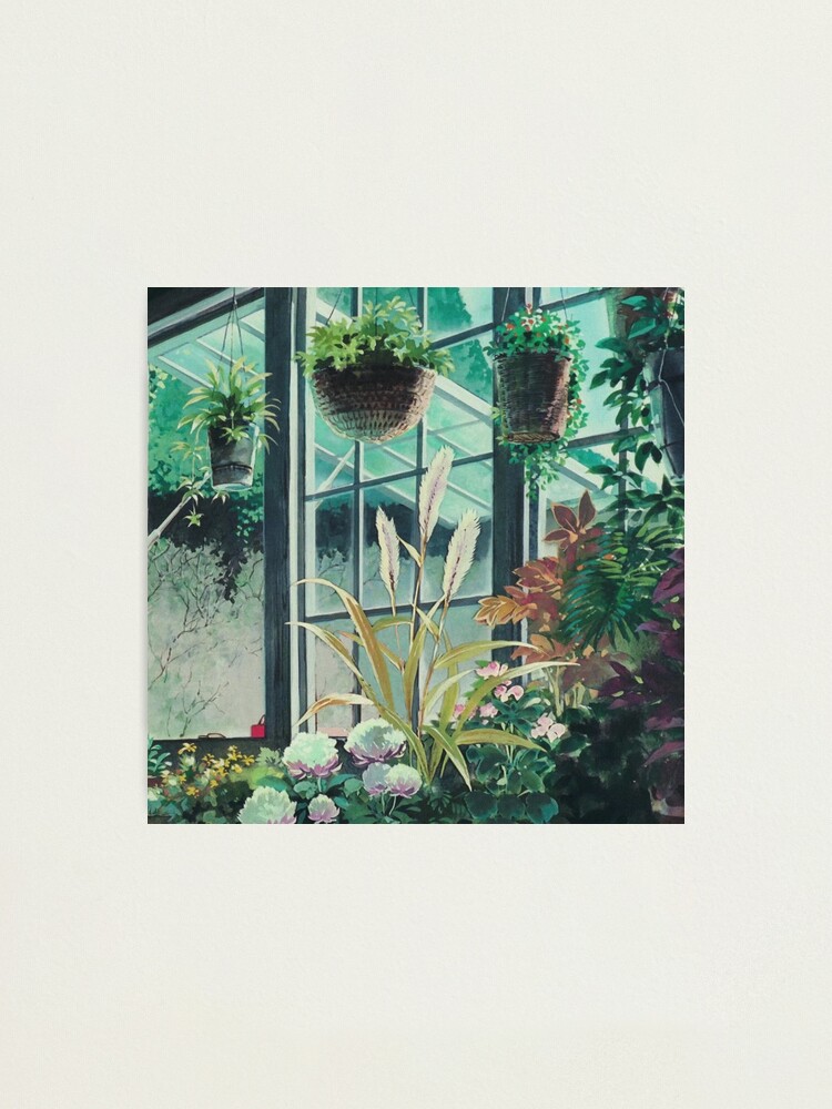 Alternate view of Anime Plants Scenery Photographic Print
