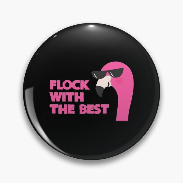 Item preview, Flock With The Best Flamingo designed and sold by KoolMoDee.