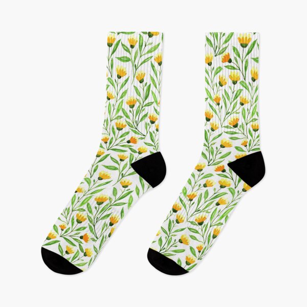 Item preview, Sunny Yellow Meadow Floral designed and sold by creativinchi.