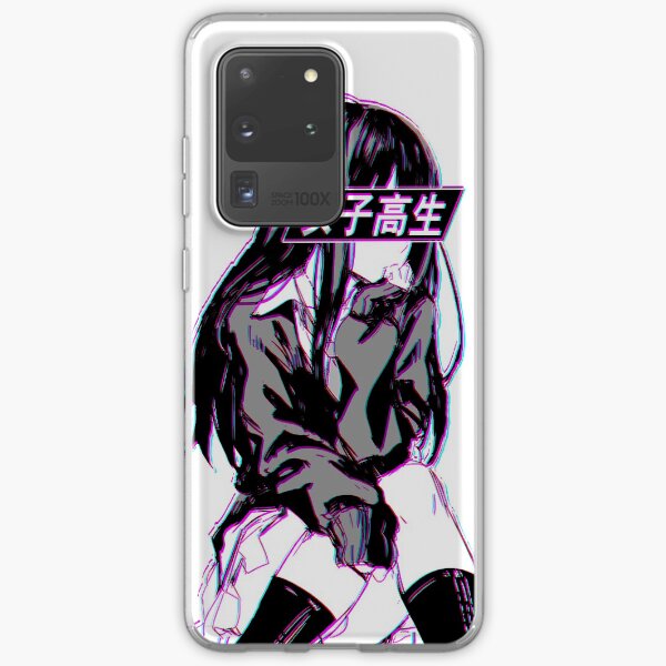 Aperçu de l'œuvre GLITCH D'ÉCOLIÈRE - ESTHÉTIQUE D'ANIME JAPONAIS TRISTE créée et vendue par PoserBoy.