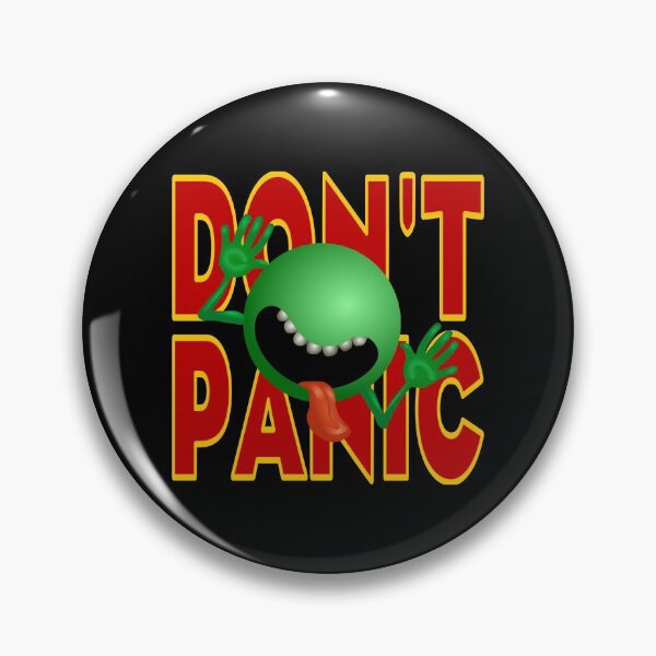 Douglas Adams Pins and Buttons for Sale